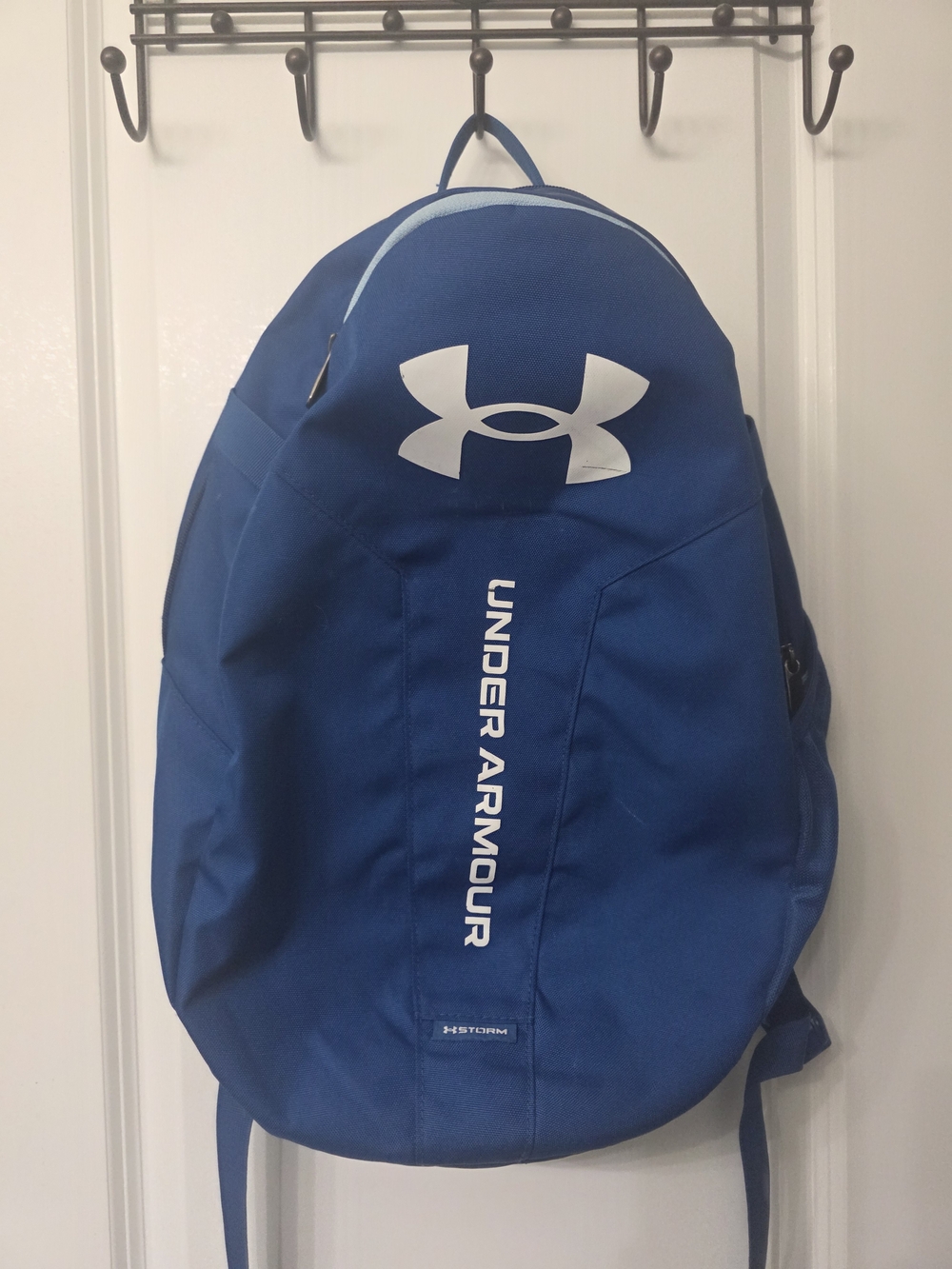 Under Armour Blue Kids Backpack with White Logo